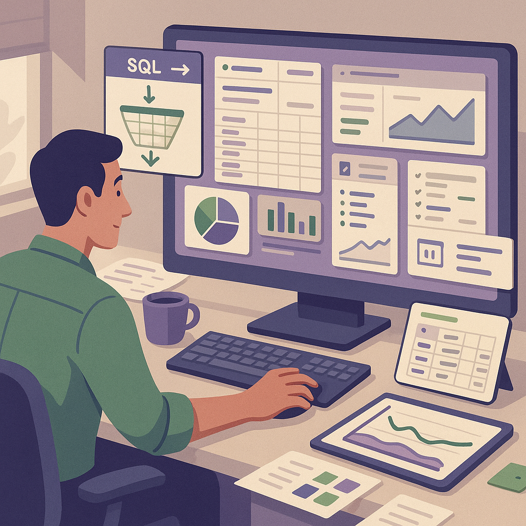 Advanced Analytics for Data Professionals Dashboard Preview