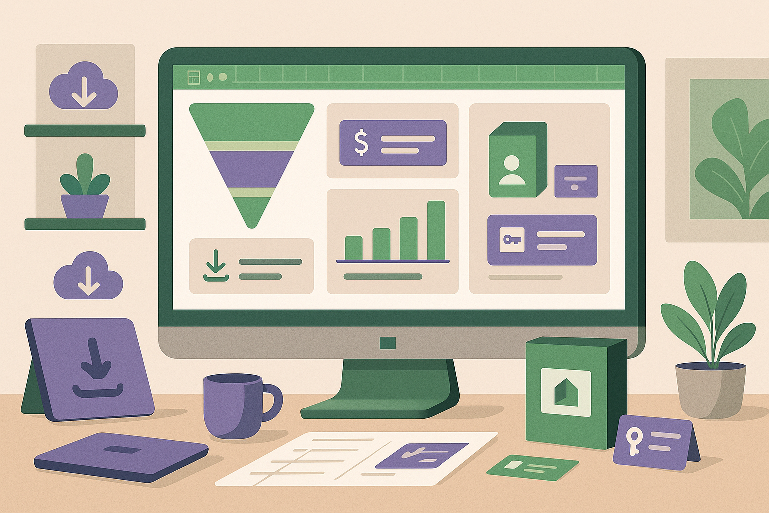 Digital Product Analytics & Growth Intelligence Dashboard Preview