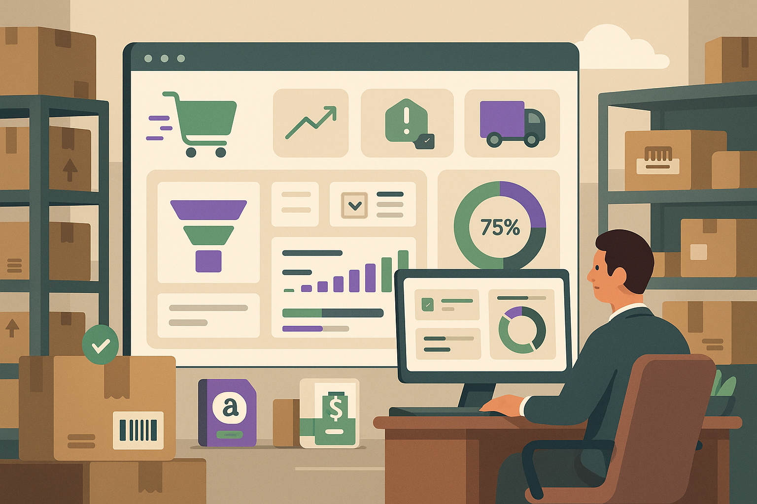 Dropshipping Intelligence & Supplier Analytics Dashboard Preview