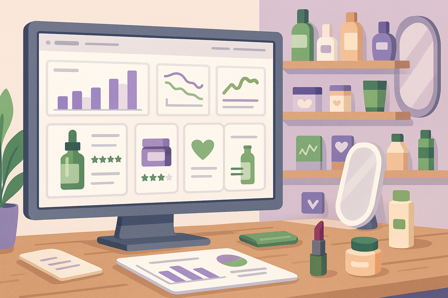 Beauty & Wellness Brand Intelligence Dashboard Preview
