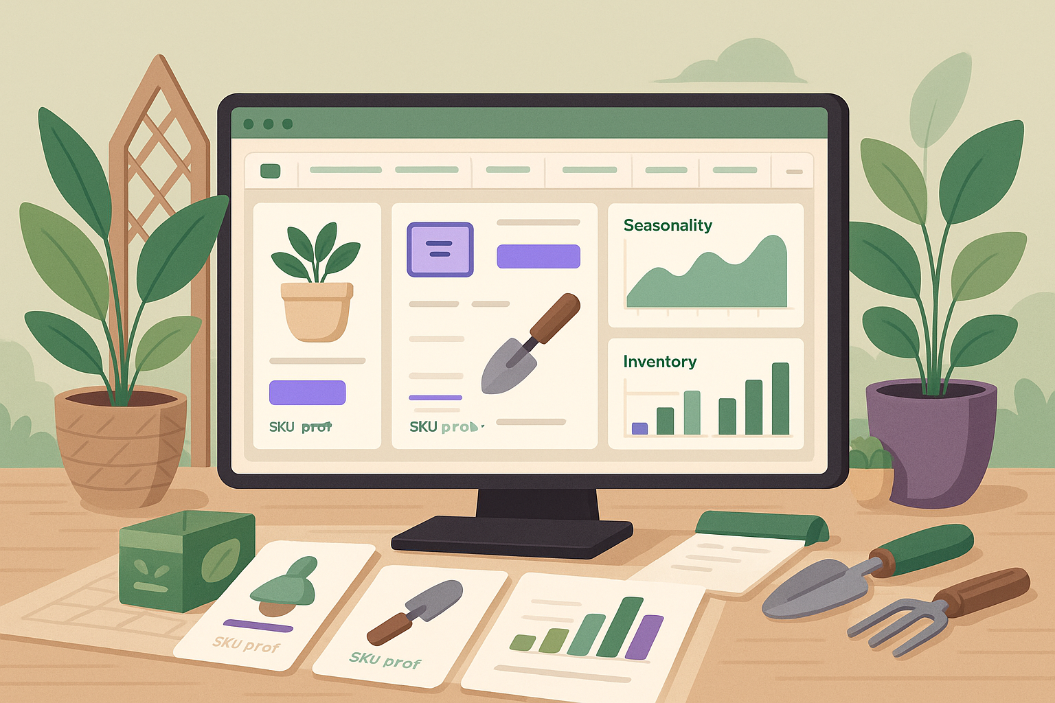 Home & Garden Retail Intelligence Dashboard Preview