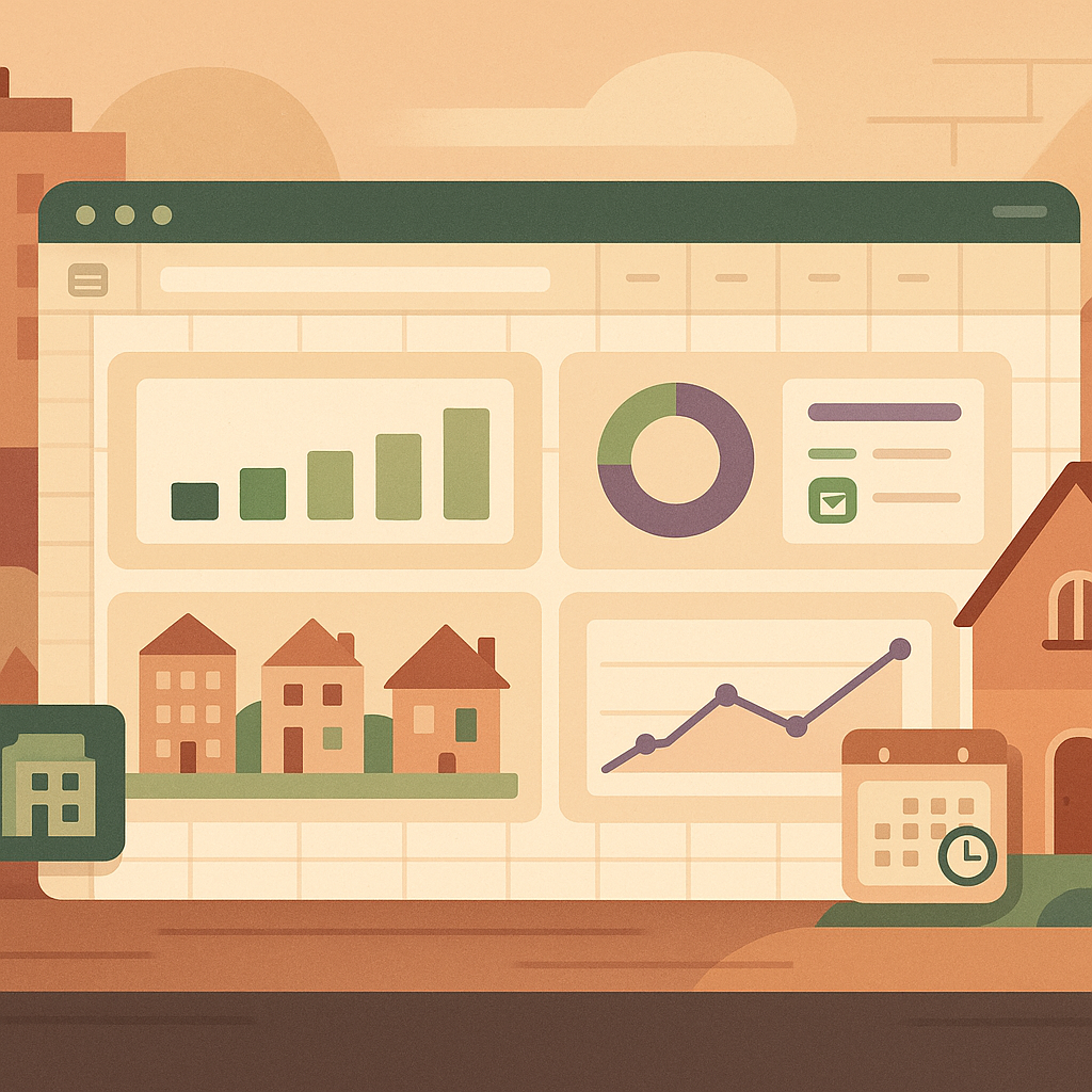 Property Portfolio Analytics & Reporting Dashboard Preview