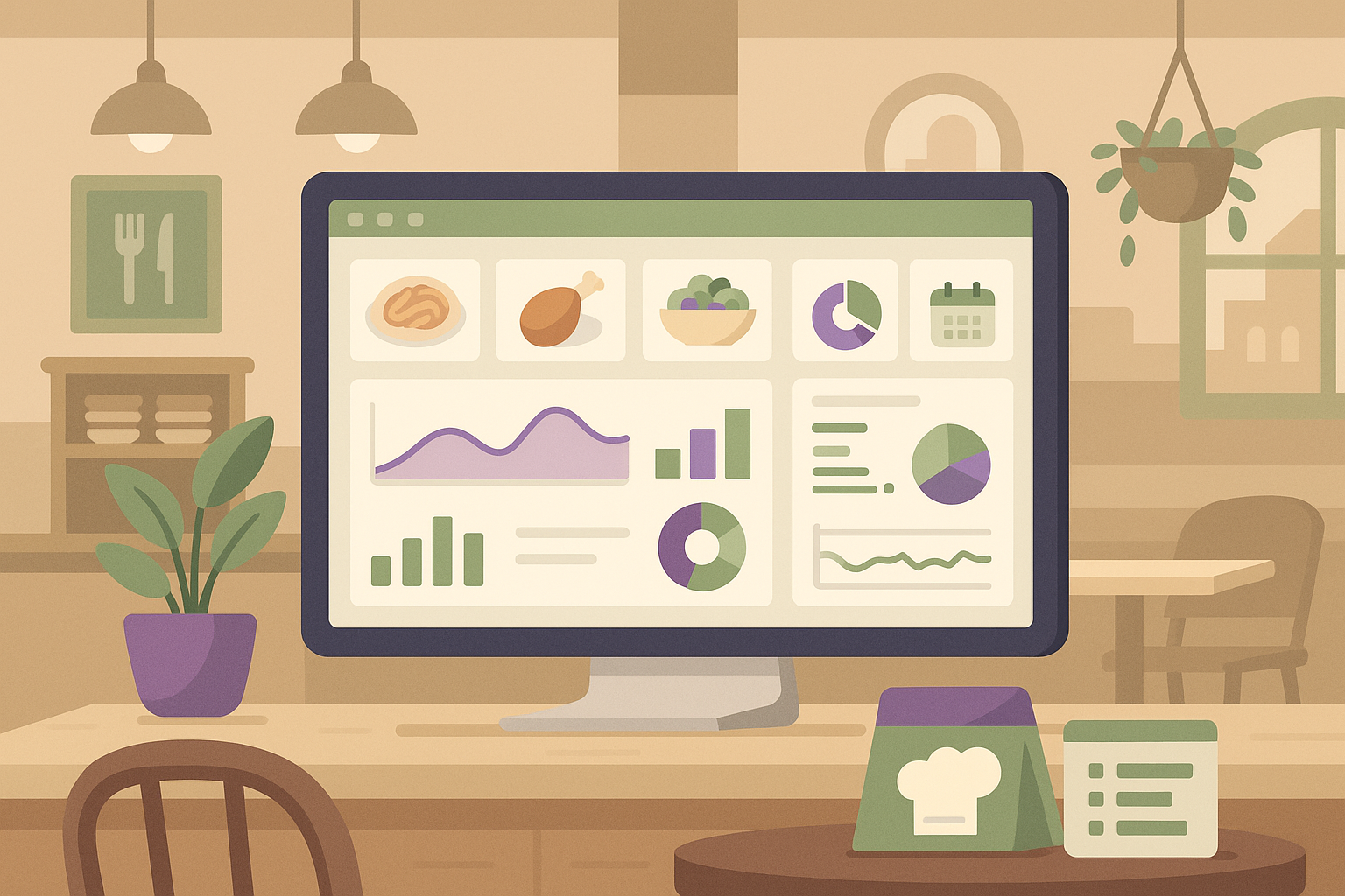 Food & Beverage E-commerce Analytics Dashboard Preview