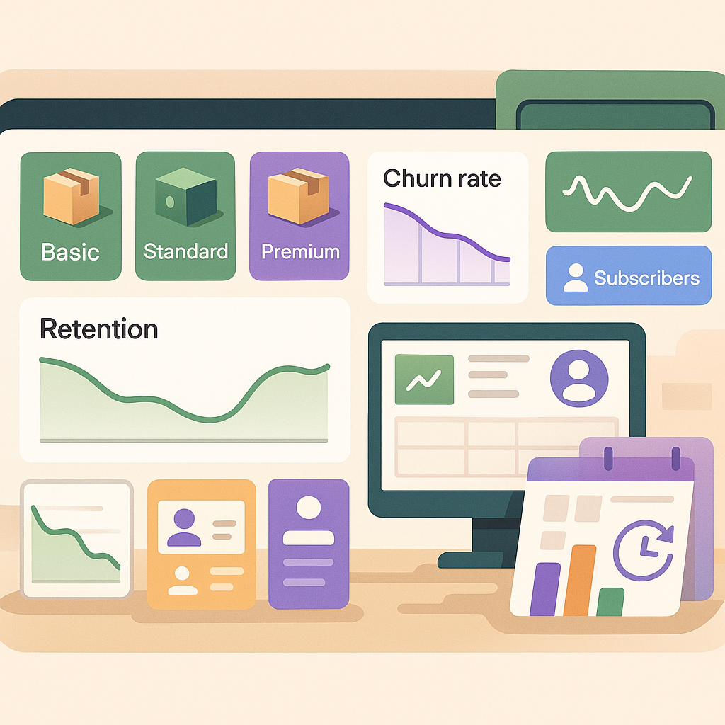 Subscription Business Intelligence & Cohort Analytics Dashboard Preview